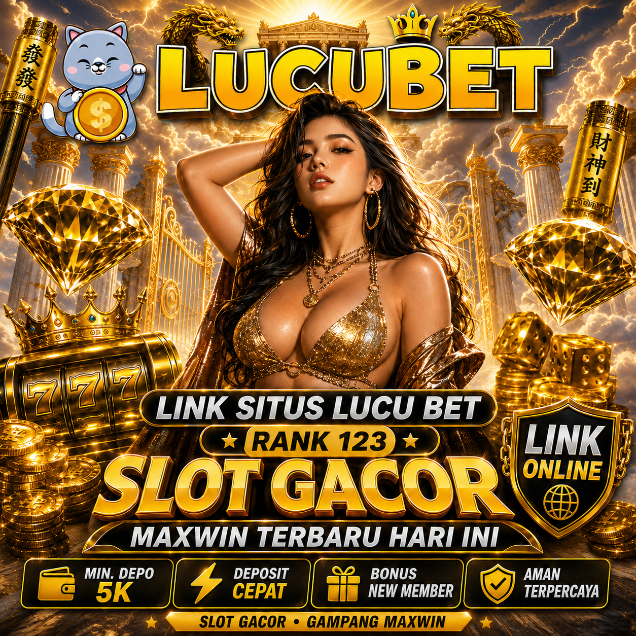 LUCUBET | Link Situs Lucu Bet Rank 123 Slot Gacor Maxwin Terbaru Hari Ini